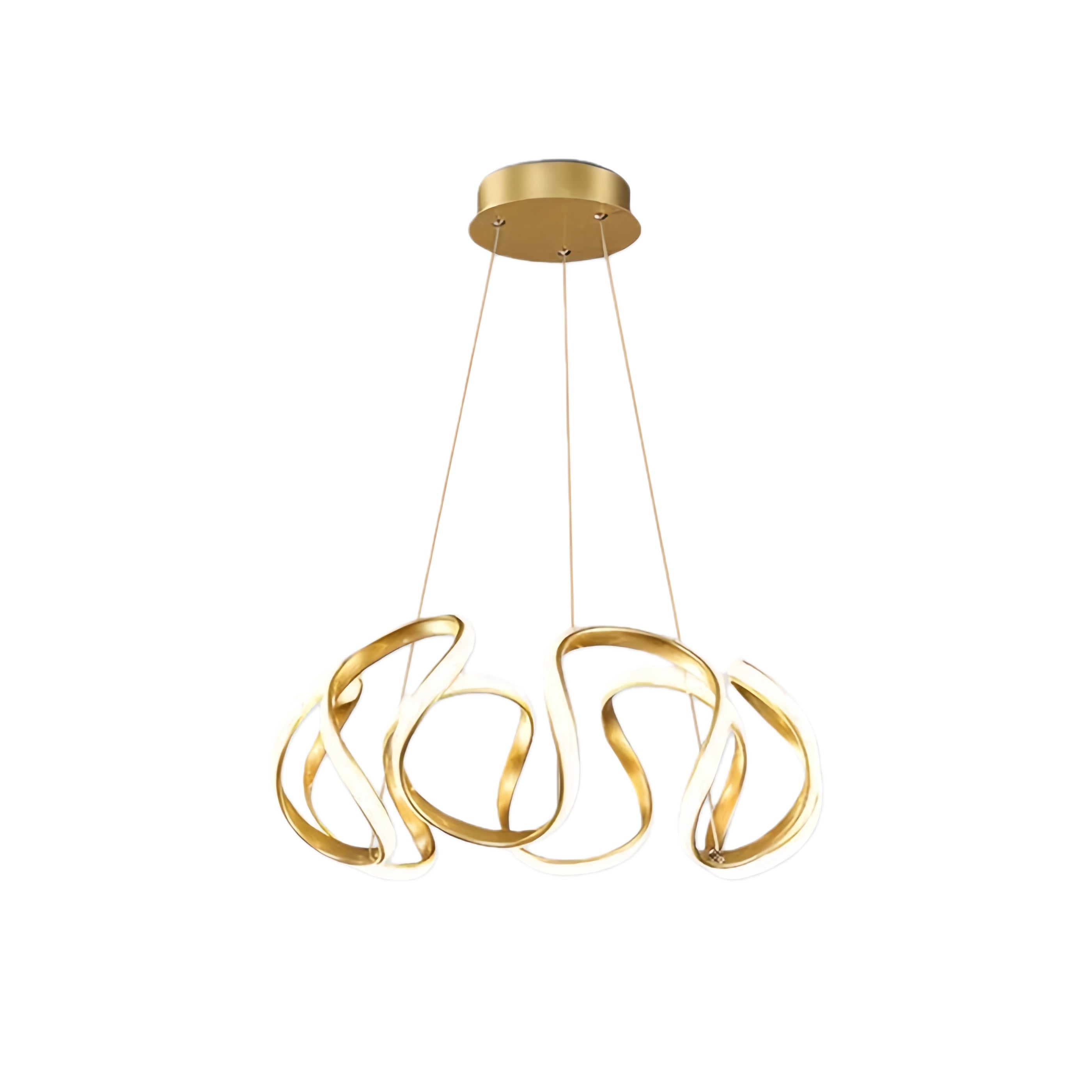 Modern Wave Pendant Light